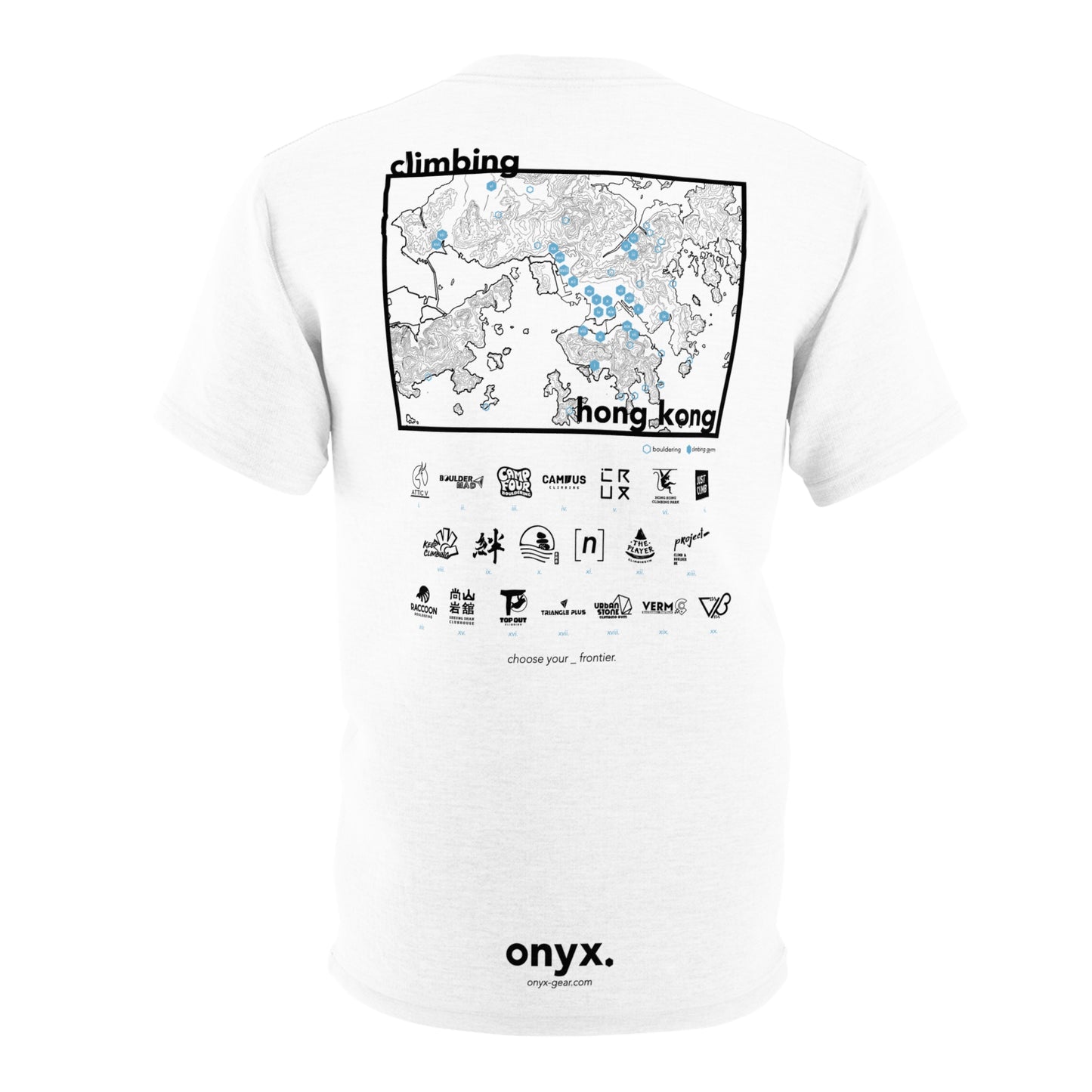 onyx hk climbing tee